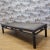 Brown Antique Shanxi Province Hand Woven Rattan Top Elm Coffee Table For Sale - Image 8 of 13
