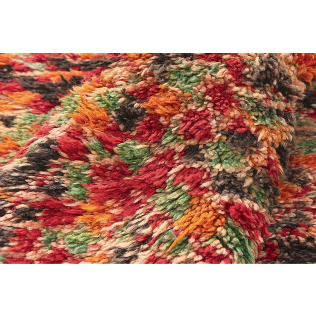 Vintage Beni M'Guild Moroccan Rug, 07'07 X 11'04 For Sale In Dallas - Image 6 of 10