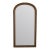 Vintage Large Dome Top Gilt Gold Carved Mirror For Sale