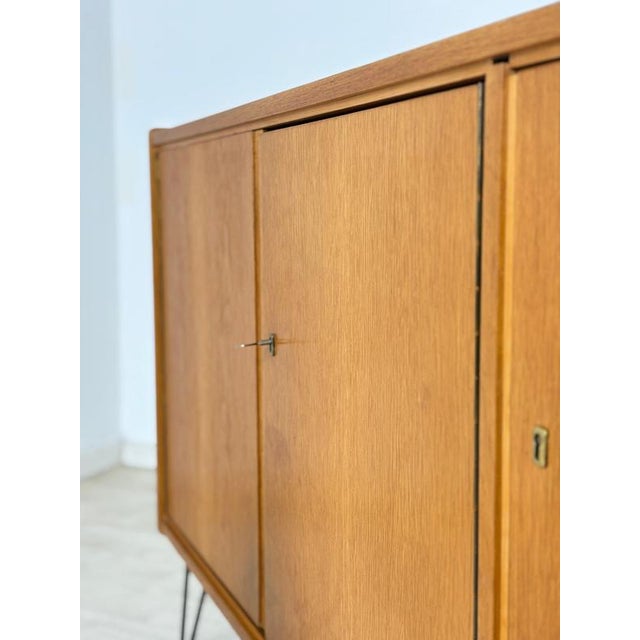 Mid-Century Modern Sideboard in Oak For Sale - Image 11 of 14