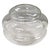 Modern Italian Glass Vase with Round Shape by Roberto Faccioli, 1990s For Sale