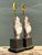 Late 20th Century Vintage Ceramic Hand Sculpture Table Lamps - A Pair For Sale - Image 5 of 16
