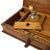 Late 19th Century Antique Victorian English Tiger Oak Book Form Lap Desk/Stationery Box W/Inkwell For Sale - Image 5 of 12