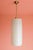 Large Vintage Glass Cylinder Pendant Light, 1950s For Sale - Image 12 of 12