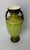 Antique Art Nouveau Majolica-Style Green Floral Vase With Twin Handles, Circa 1900 For Sale - Image 4 of 9