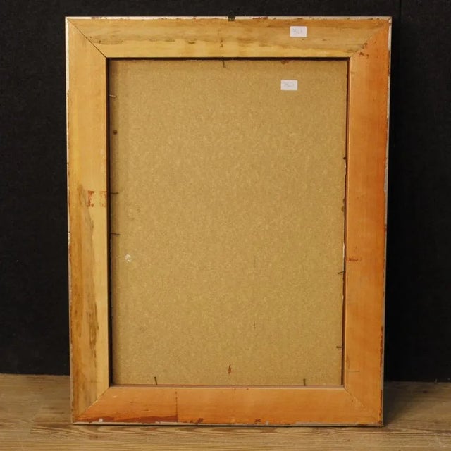 Italian Artist, Impressionist Style Landscape, 1970, Mixed Media on Cardboard, Framed For Sale - Image 11 of 13