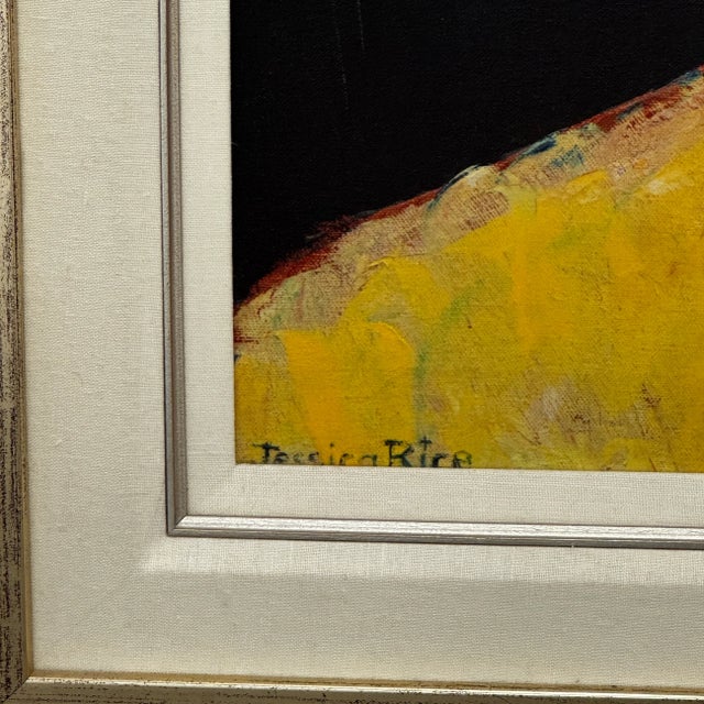 1970s 1970s Framed Limited Edition Print: Luis by Jessica Rice For Sale - Image 5 of 5