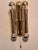 Metal Mid-Century Italian Brass Four-Light Wall Lamps, 1960s, Set of 2 For Sale - Image 7 of 10