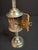 Antique 800 Silver Filigree Besamim Spice Tower Havdalah Judaica Tower Flag 86g For Sale - Image 12 of 16