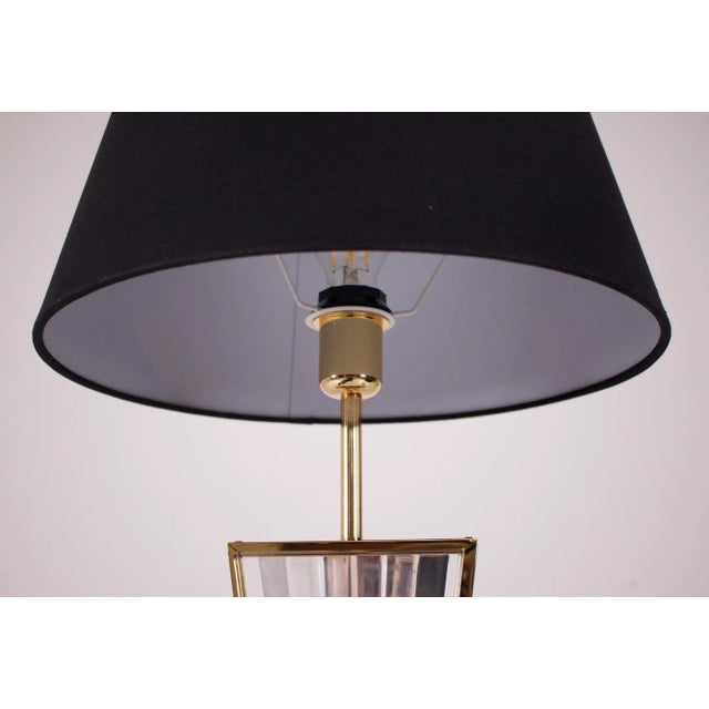 Hollywood Regency Acrylic Glass Lamps, 1970s, Set of 2 For Sale - Image 9 of 11