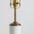 1970s Vintage Huge White Murano Cased Glass Table Lamps - A Pair For Sale - Image 5 of 11