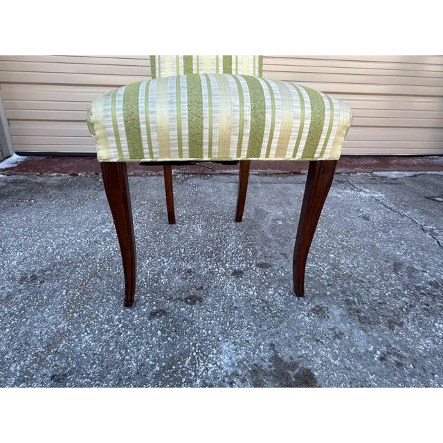 Mid 20th Century Pair of Biedermeier Style Fruitwood Side Chairs For Sale - Image 12 of 12