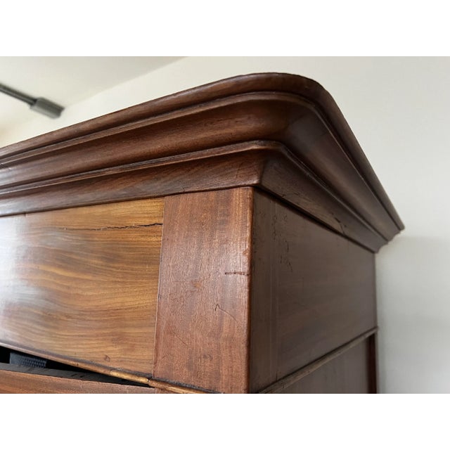 Mid 19th Century French 1850s Louis Philippe Armoire For Sale - Image 5 of 12