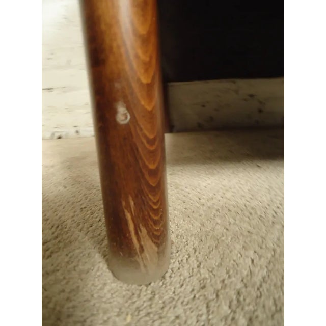 Pair of Vintage Sculpted Armchairs With Funky Fabric For Sale In New York - Image 6 of 7