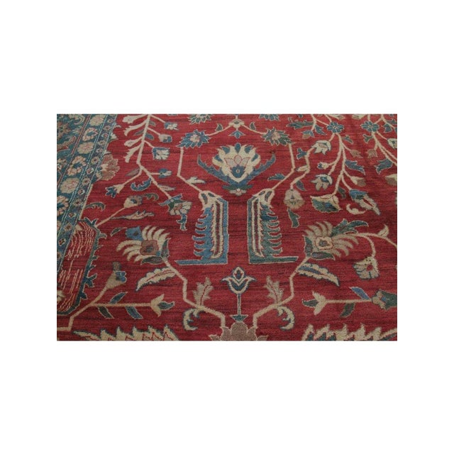 Brown 11x15 Persian Mahal Style Area Rug - 105704 For Sale - Image 8 of 11