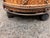 Design Plus Gallery presents a Vintage Woven Rattan Drum Table + Glass Top. The cylindrical frame displays herringbone...
