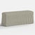 Spritely Home Slipcover for Stoffer Home x Cloth & Company for Lindy Slipcover Dining Bench in Jane Stripe Laurel For Sale - Image 4 of 5