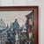 Mid Century Danish Modernist Cityscape Oil Painting by Hugo Langkilde Larsen For Sale - Image 4 of 16