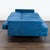 West Elm Andes 3-Seat Blue Sofa Bed – Modern Convertible Couch For Sale In San Francisco - Image 6 of 10