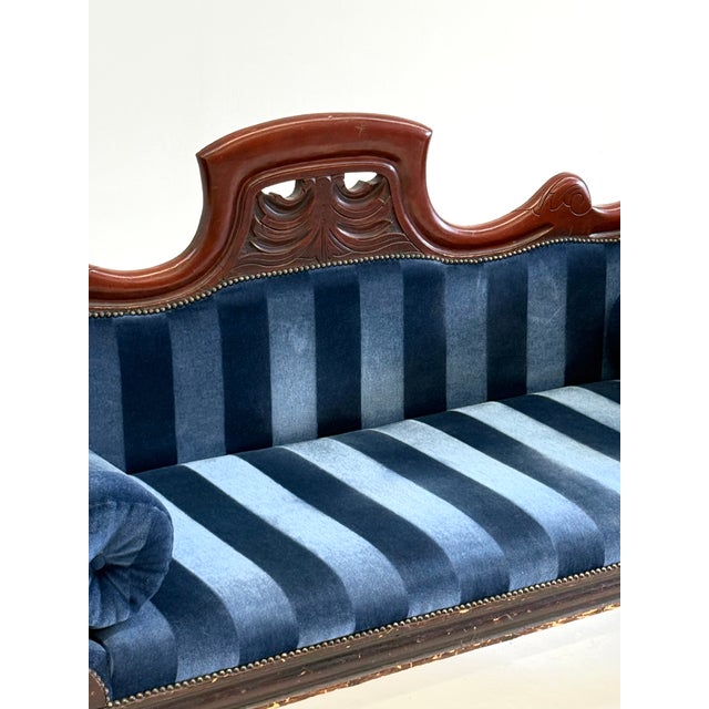 Antique Victorian Chaise Longue For Sale - Image 12 of 17