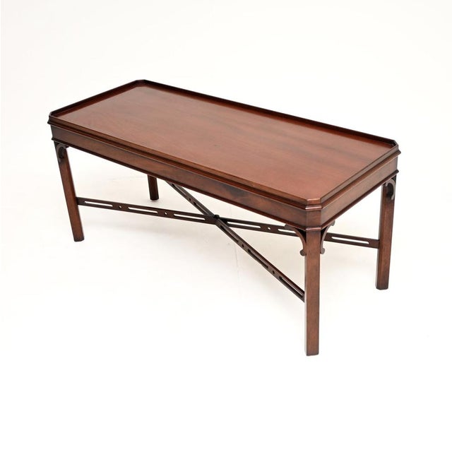 Georgian Coffee Table, England, 1950s For Sale - Image 3 of 9