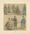 Antique print titled 'Asia - Asie - Asien'. Chromolithograph of Asian costumes. This print originates from 'Le Costume...