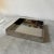 Italian 1980s Modern Clear Plexiglass and Silver Plate Italian Design Square Box For Sale - Image 3 of 12