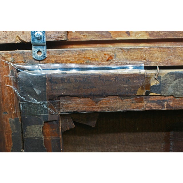 English Dated 1888 English Oil Painting "The Old Mill" by W. Graham Buxton For Sale - Image 3 of 6