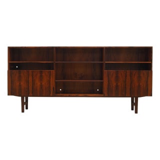 Vintage Danish Rosewood Bookcase by Ib Kofod-Larsen, 1970s For Sale