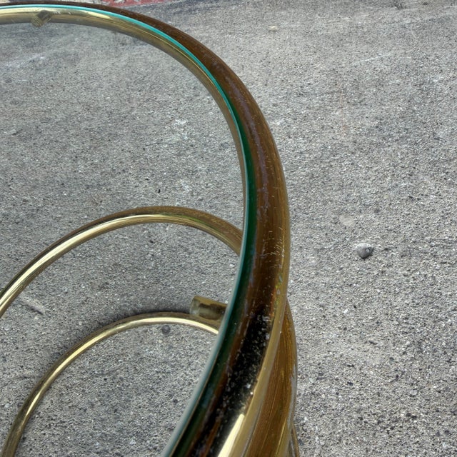 Pair of Leon Rosen for Pace Collection Corkscrew Side Tables For Sale - Image 10 of 12