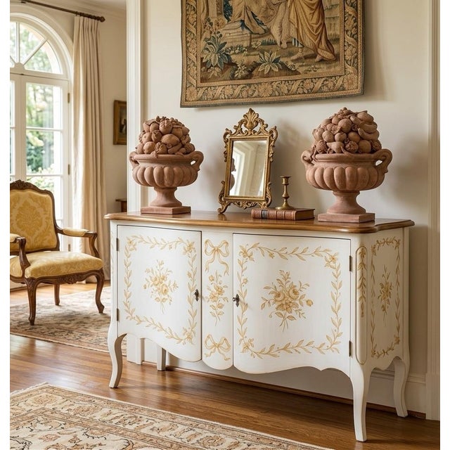 A Pair of Vintage Italian Terracotta Fruit Baskets For Sale - Image 9 of 12