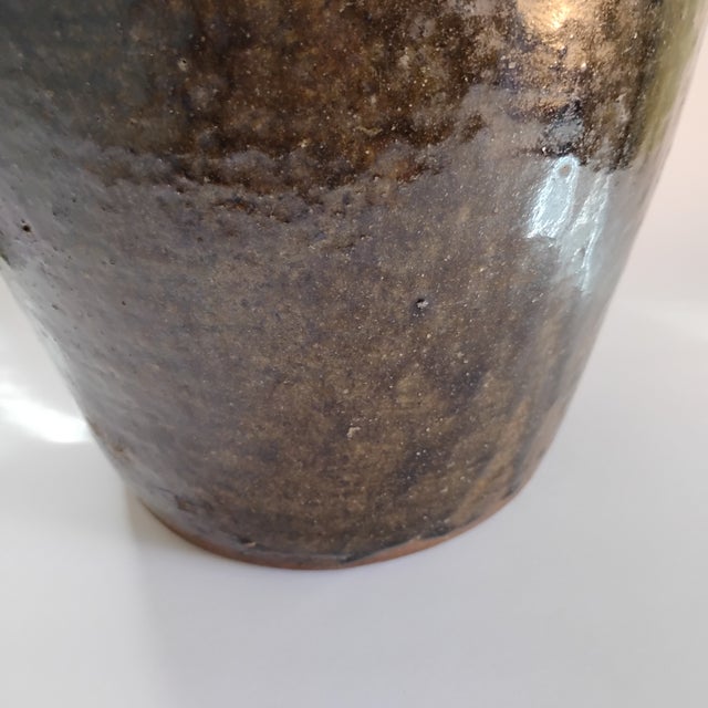 Late 20th Century Antique 2 Gal Catawba Valley Storage Jar For Sale - Image 5 of 13