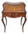 French 19th C Louis XV Rosewood & Satinwood Fitted Slant Front Lady's Desk For Sale