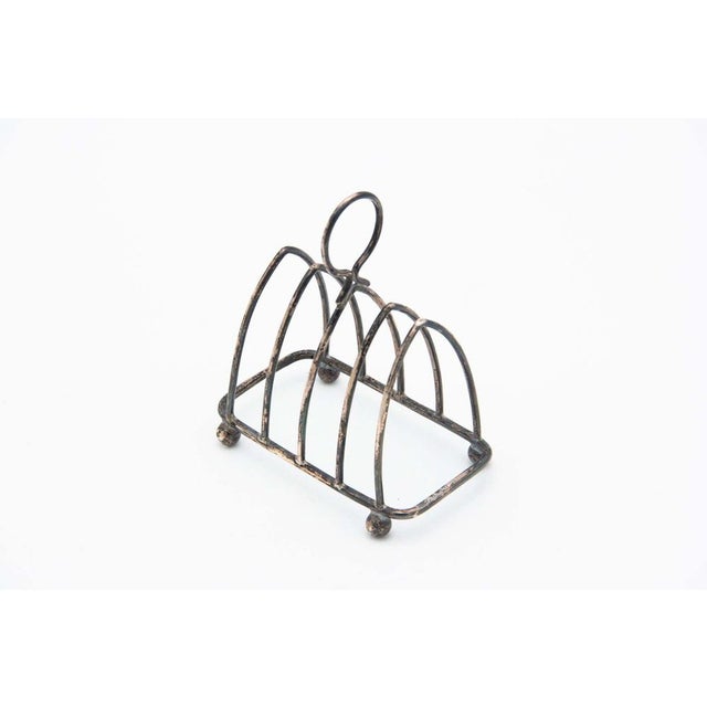 Silver Toast Rack For Sale - Image 3 of 3