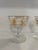 1950s Set of 5 Libbey Glass Golden Foliage Champagne Coupes or Dessert Glasses For Sale - Image 9 of 10