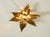 Brass Flush Mount Lamp by Willy Daro, 1970s For Sale - Image 9 of 18