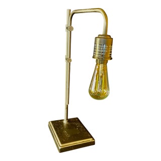 Industrial Style Edison Table Lamp For Sale