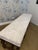 Wood Newly Upholstered English Bench For Sale - Image 7 of 8