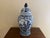 Ceramic Chinoiserie Large Blue and White Porcelain Ginger Jar For Sale - Image 7 of 10
