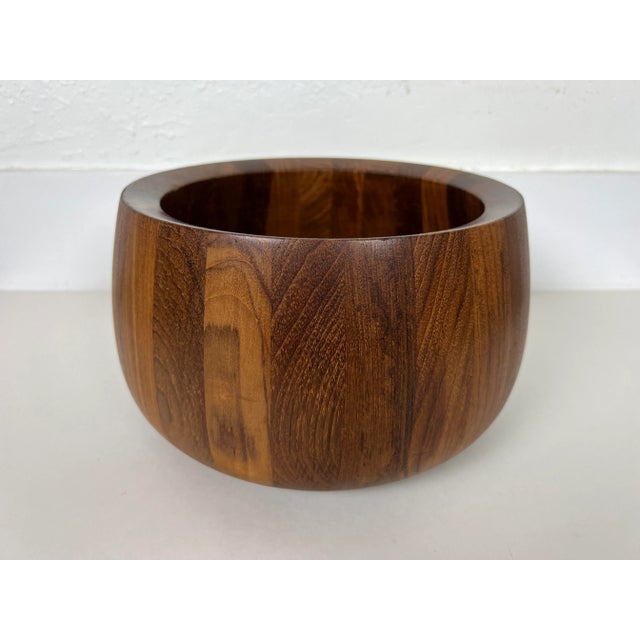 Teak Salad Bowl by Jens Quistgaard for Dansk For Sale In Detroit - Image 6 of 9