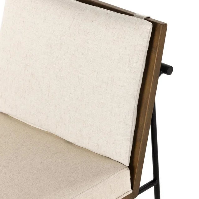 Contemporary Four Hands Crete Dining Chair, Savile Flax For Sale - Image 3 of 13