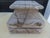 A fabulous 19th century bleached wood capital. perfect to help displayyour favorite antiquity. Top 9.5" by 9.5"