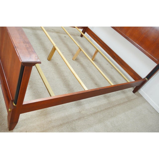 Ethan Allen Ethan Allen King Bedframe For Sale - Image 4 of 12