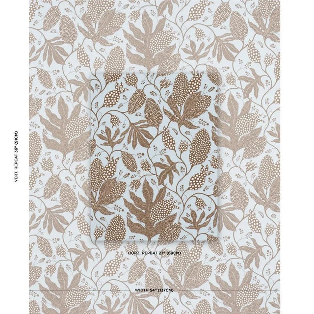 Marian McEvoy was inspired by a walk through the Majorelle Garden in Marrakesh when she created Polka Dot Jungle, a leafy,...