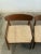 1950s Sculptural Walnut Dining Chairs - Set of Six For Sale - Image 13 of 18