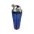 Art Deco Cobalt Blue Cocktail Shaker With Classic Recipes For Sale - Image 4 of 8