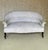 Small Scale French 19th C Napoleon III Settee in Muslin For Sale - Image 4 of 12