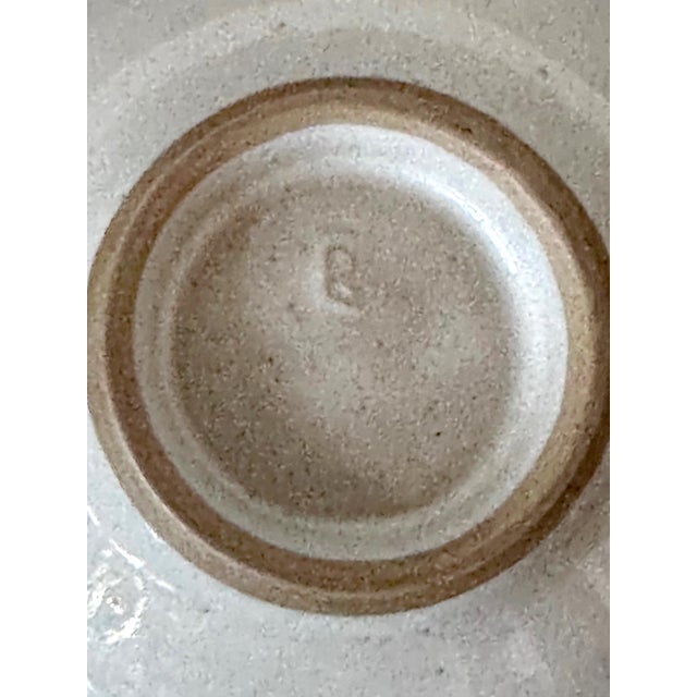 Mid-Century Modern British Studio Ceramic Bowl with Magnesium Glaze Lucie Rie For Sale - Image 3 of 12