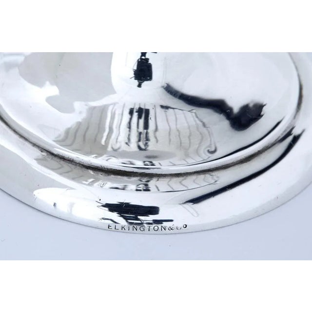 Antique Silver Claret Jug by Frederick Elkington For Sale - Image 3 of 12