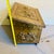 19th-Century Style English Repoussé Brass Fireside Coal & Kindling Box on Casters For Sale - Image 12 of 12